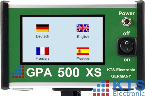 devices front GPA 500 XS