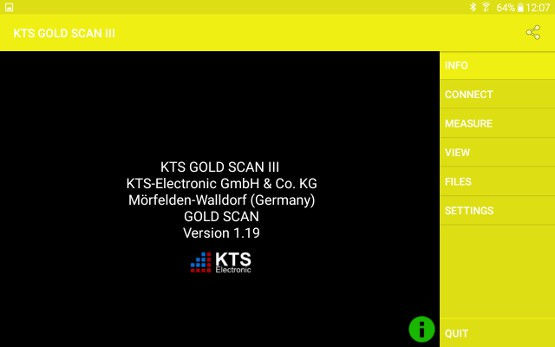 kts gold scan software info