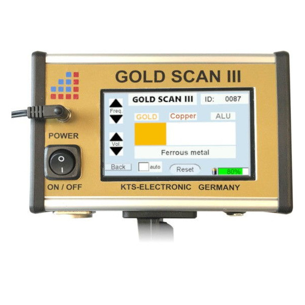 GOLD SCAN III professioneller 3D-Golddetektor