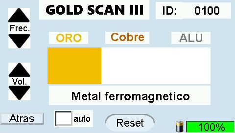 gpa 3000 display gold scan iii gold